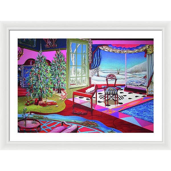 Sharon Tatem Fashion LLC - Wholesale Painting/Drawing - Christmas Painting - Framed Print26
