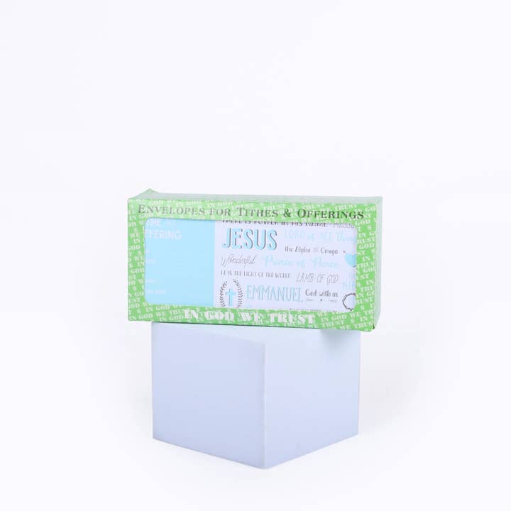 Offering Envelope - Names Of Jesus - 100Ct for wholesale by Swanson Christian Products
