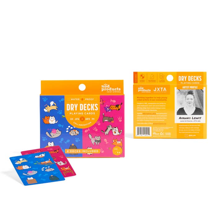 NOD Products - Wholesale Playing Cards - Waterproof Playing Cards PRE-PACK (20% OFF!) Dog and Cat