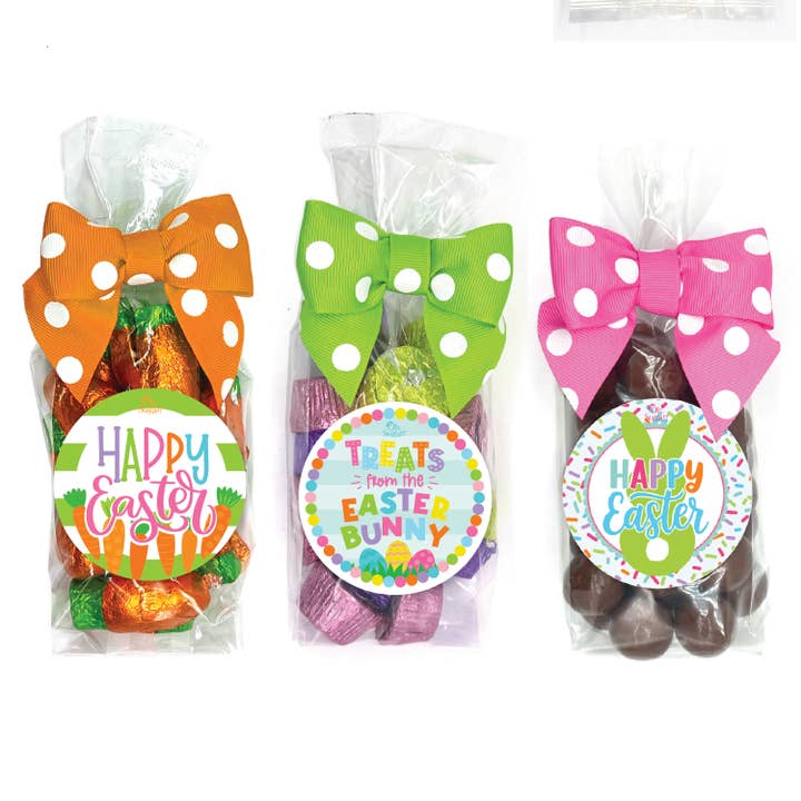 Candy Bags - Easter Chocolate Lovers - Large - 12 Bags for wholesale by Oh, Sugar!