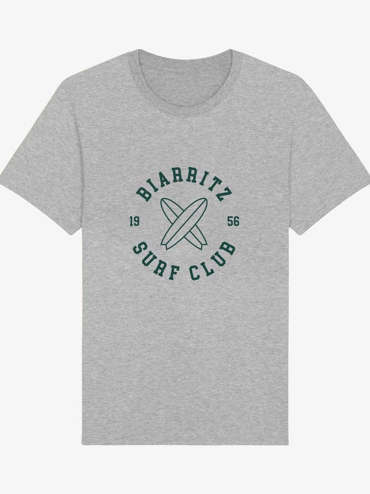 T-shirt til mænd til voksne - Biarritz surf club for engroshandel hos Koloris
