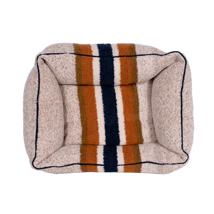 Carolina Pet Company - Wholesale Pet Bed - Dog - Shinola Pet Kuddle Bolster Style Dog Bed in Oatmeal