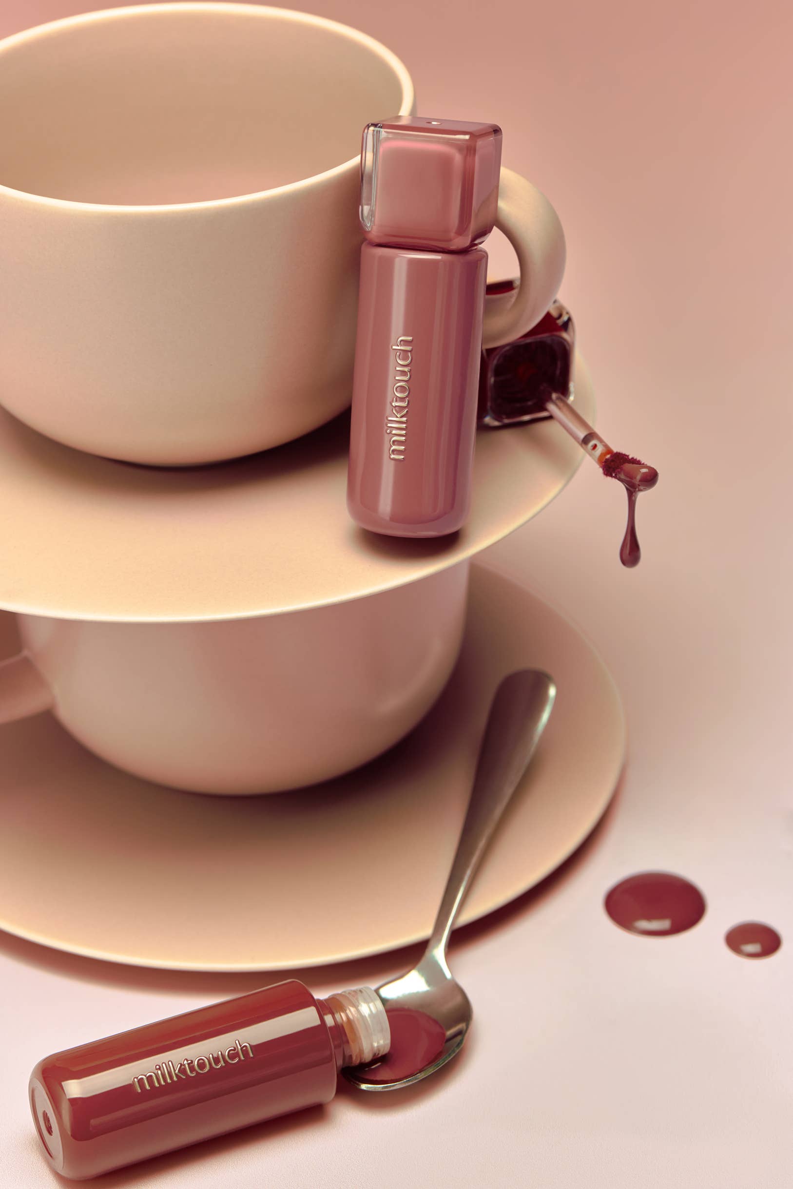 BeAll - Vente Encres à lèvres - MILKTOUCH Jelly Fit Tinted Glow Lip Tint - #15 Mauve Crunch2