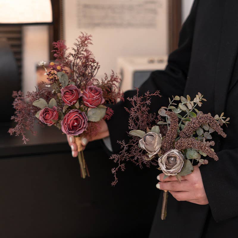 Sweet Home Deco - Wholesale Artificial Flowers - Special Designed Faux Floral Bouquet, Wedding/Vase Bouquets1