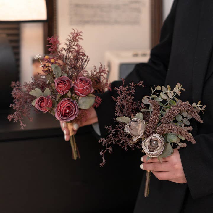 Sweet Home Deco - Wholesale Artificial Flowers - Special Designed Faux Floral Bouquet, Wedding/Vase Bouquets1