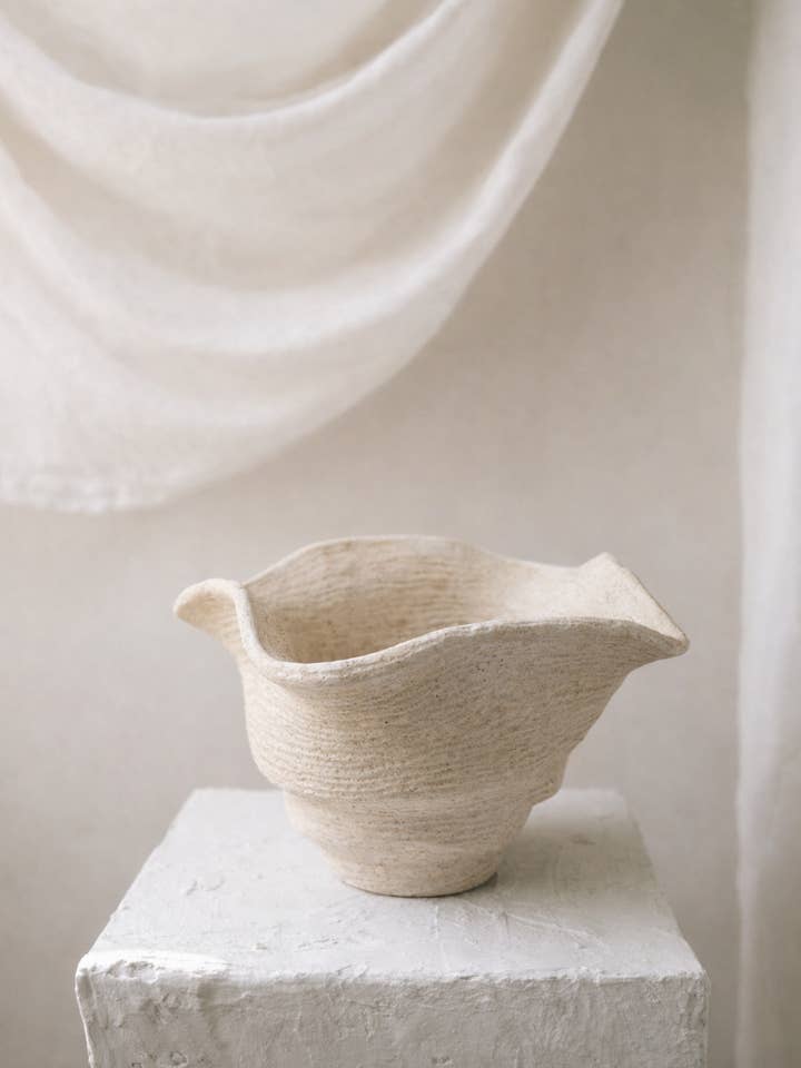 Kusu Vessel Cream for wholesale by Twenty Third by Deanne