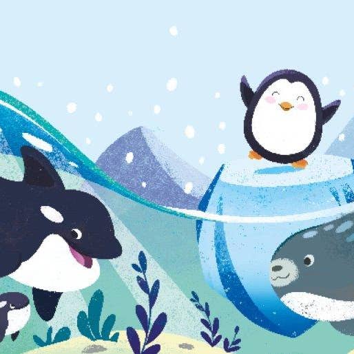 Axis Toys & Gifts - Wholesale Colouring and activity book – kids and baby - Sassi Free the Colours Reusable Paint Brush Book - The Sea1