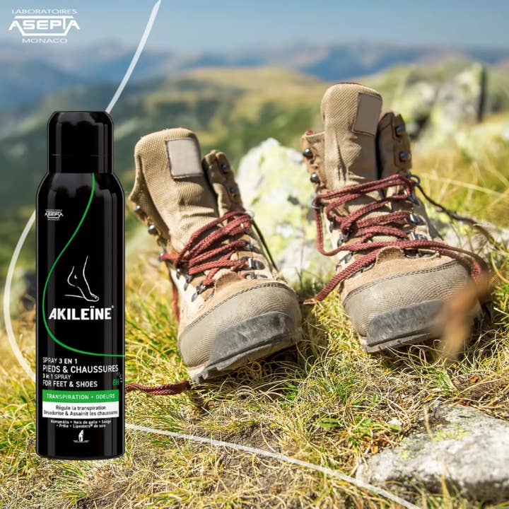 My Podologie - Wholesale Shoe Deodorant / Spray - Black Spray - Shoe Deodorant - 150 ml - Akiléine1