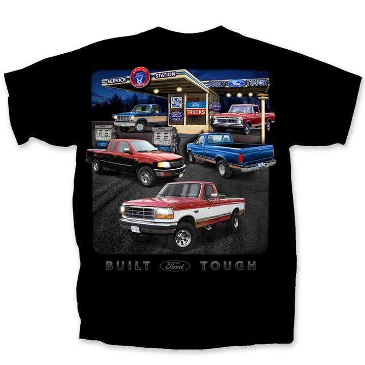 Ford Truck Service Station Adult T-Shirt for wholesale by Joe Blow T's