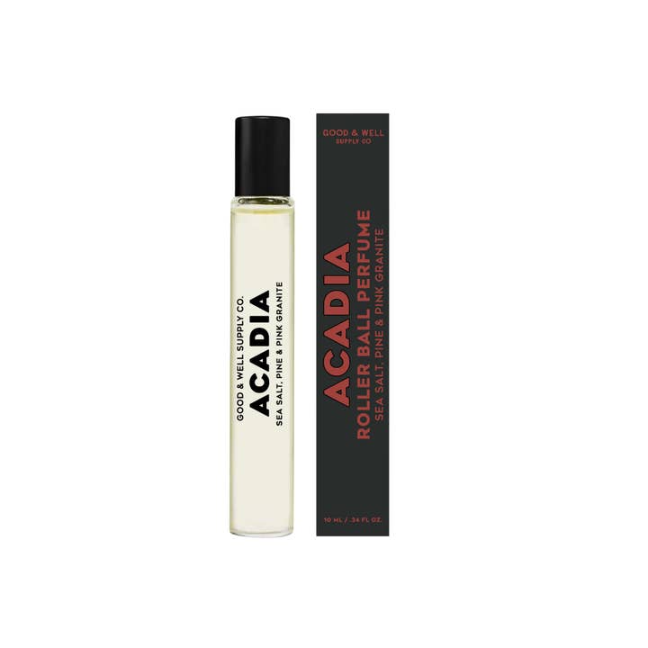 Acadia Roll-On Perfume - National Park Collection for wholesale by Good & Well Supply Co.