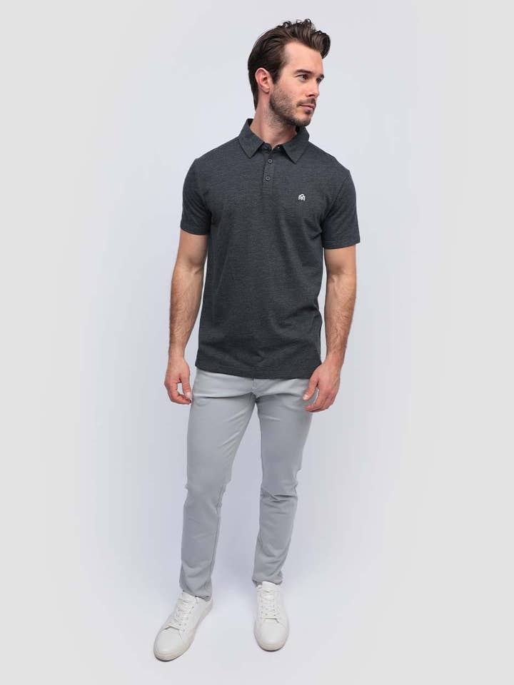 INTO THE AM - Wholesale Polo - Men's - Men's Short Sleeve Polo Shirt (Branded)44