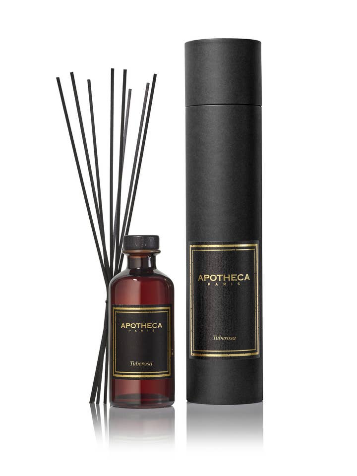 Tuberosa fragrance diffuser 200ml — Tuberose white flower for wholesale by APOTHECA PARIS - MADE IN PARIS