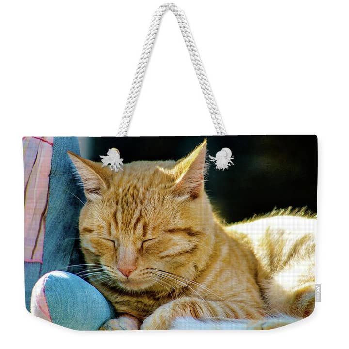 BOLSA DE FIN DE SEMANA - BOLSA DE FIN DE SEMANA «EL GATO ROJO DE LA CALCATA» para venta al por mayor de sorayadapuzzostore