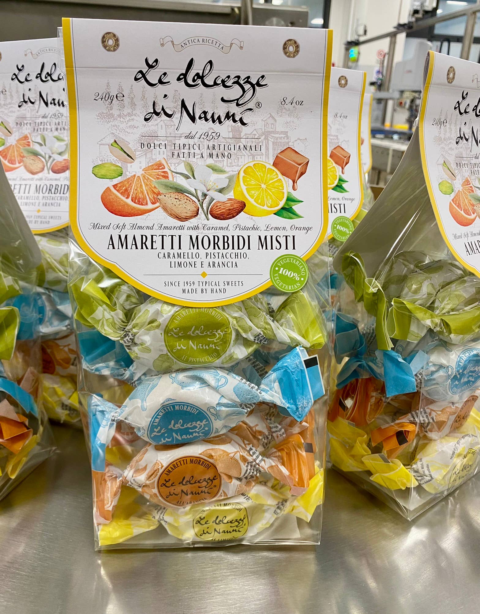 Le Dolcezze di Nanni - Wholesale Cookie - 6053 Soft Amaretti mix spring Italy Tuscany6