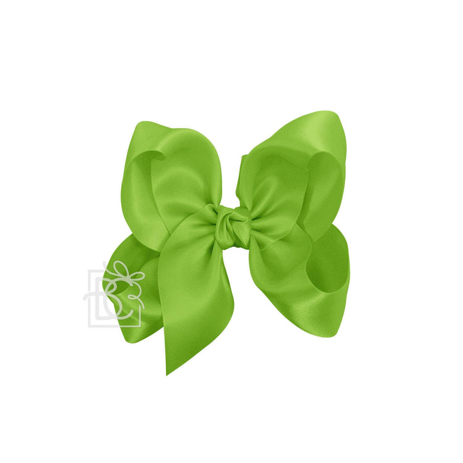 Beyond Creations, LLC - Wholesale Hair Bow - Kids - SATIN BOW ON CLIP129