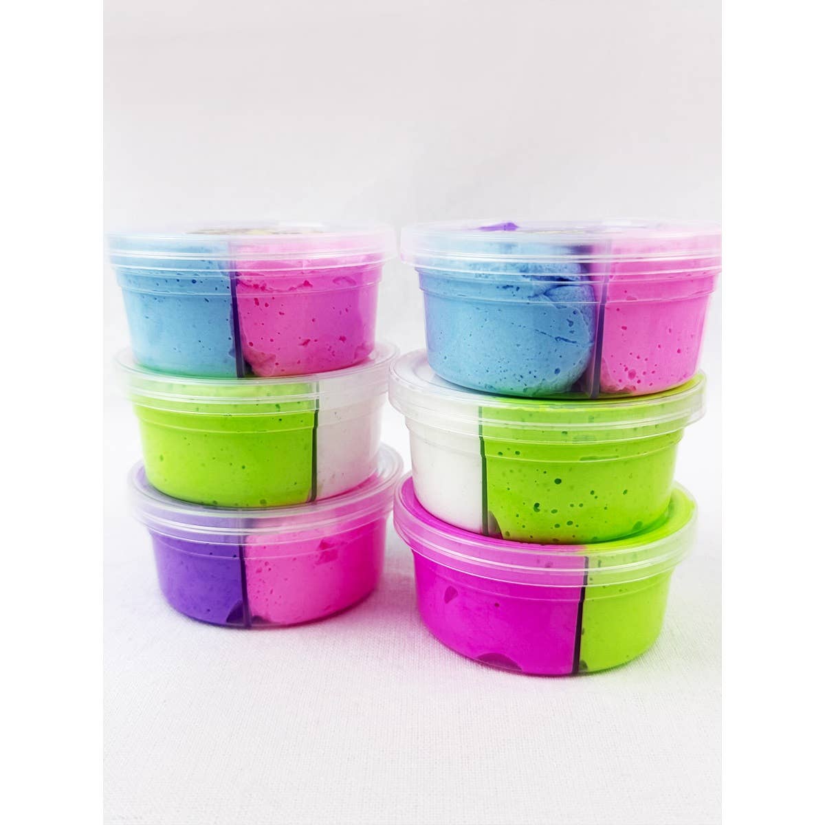 MÉLANGER LA COULEUR Kit complet de fabrication de slime à faire soi-même pour enfants en vente sur Faire3