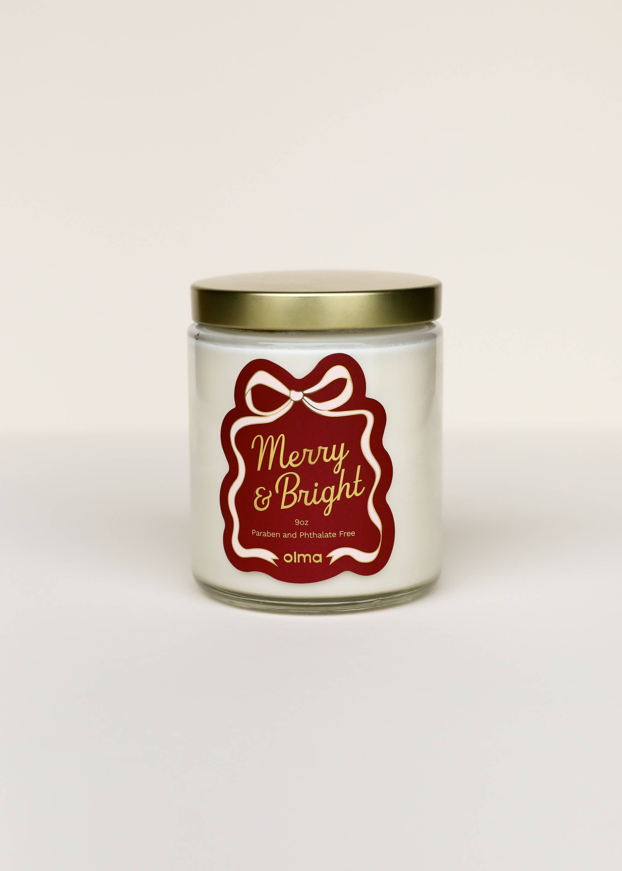 JaxKelly Candles - Wholesale Jar/Filled Candle - Merry & Bright - Holiday Christmas Candle - 9oz Clear 4