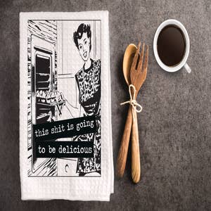 33 Ridiculously Funny Kitchen Towels That Are Decorative And Delightful