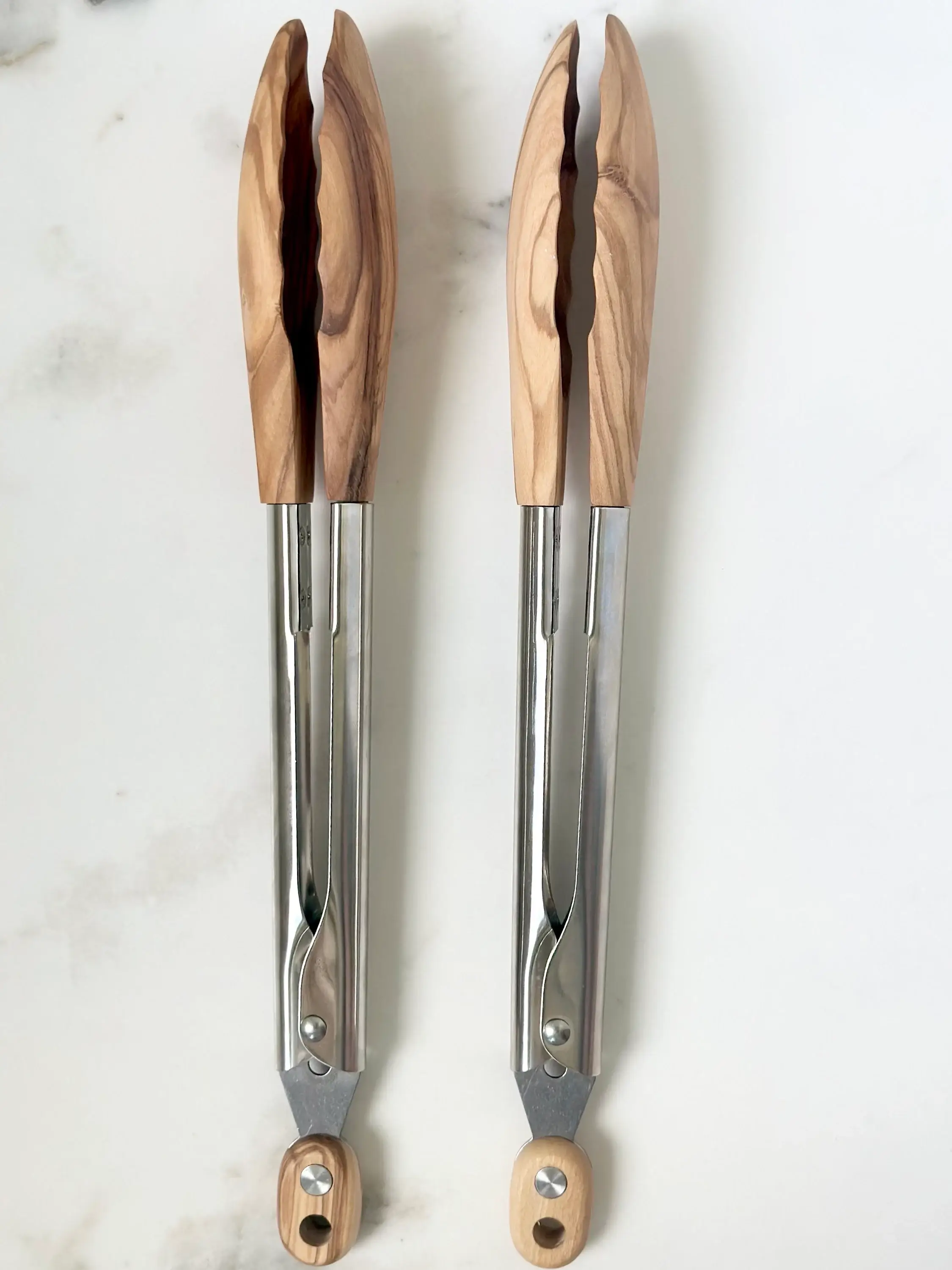 Salt & York – wholesale Kitchen tong – Walnut and Stainless Steel Tongs10