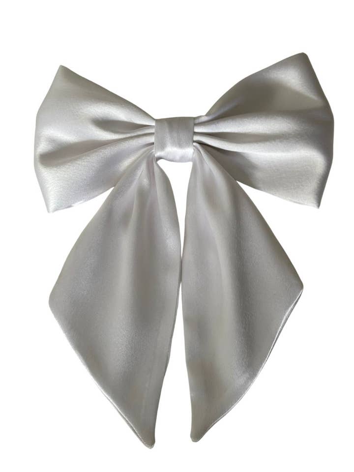 Haarstrikje - Wit voor wholesale door SYLKI