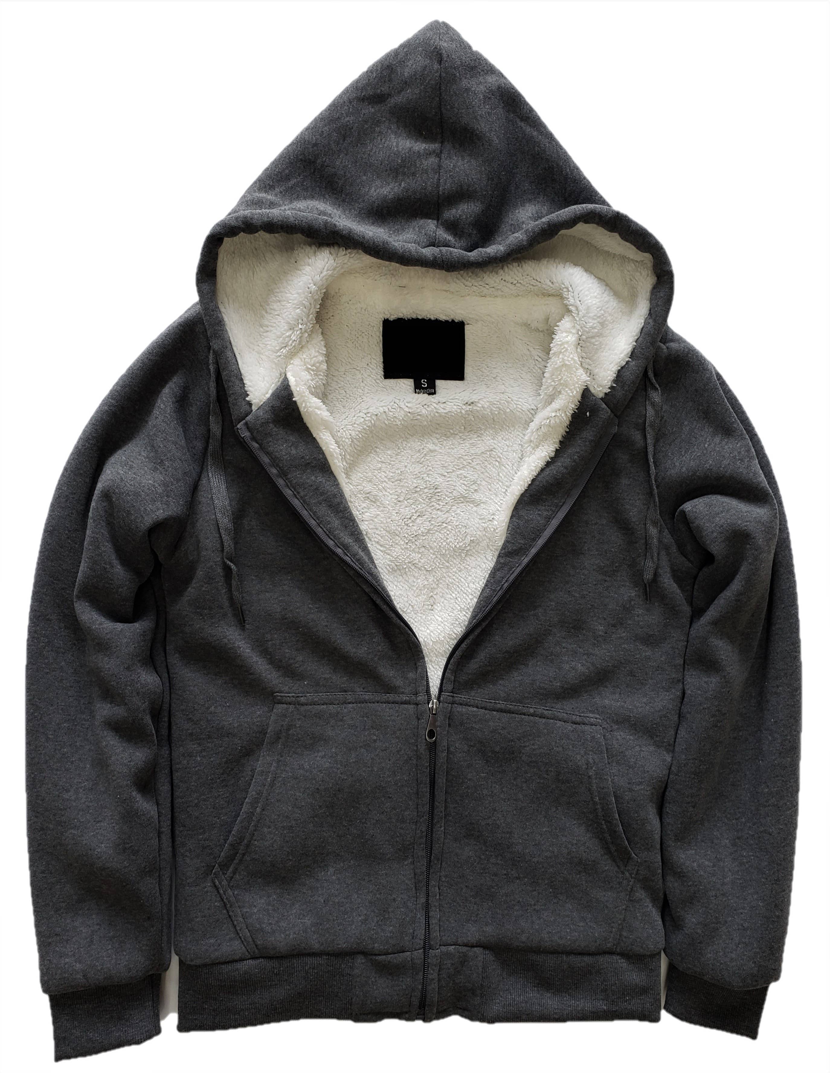 1826 - Vente Sweat à capuche – femme - Sweats à capuche en polaire avec doublure en sherpa blanc pour junior et grande taille1