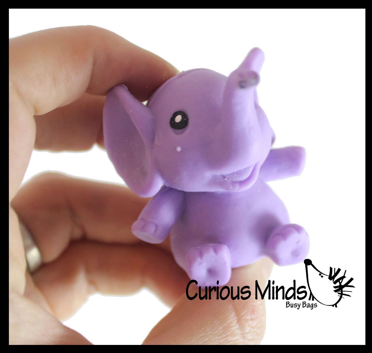 Curious Minds Toys - Wholesale Squishy Toy - Kids & Baby - 1 Small Sand Animals  - Sand Filled Squishy -  Moldable Sens4