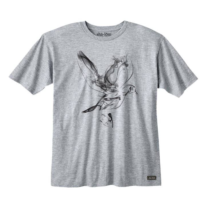 T-SHIRT SMOKE DOVE pour la vente par Shalom Clothing