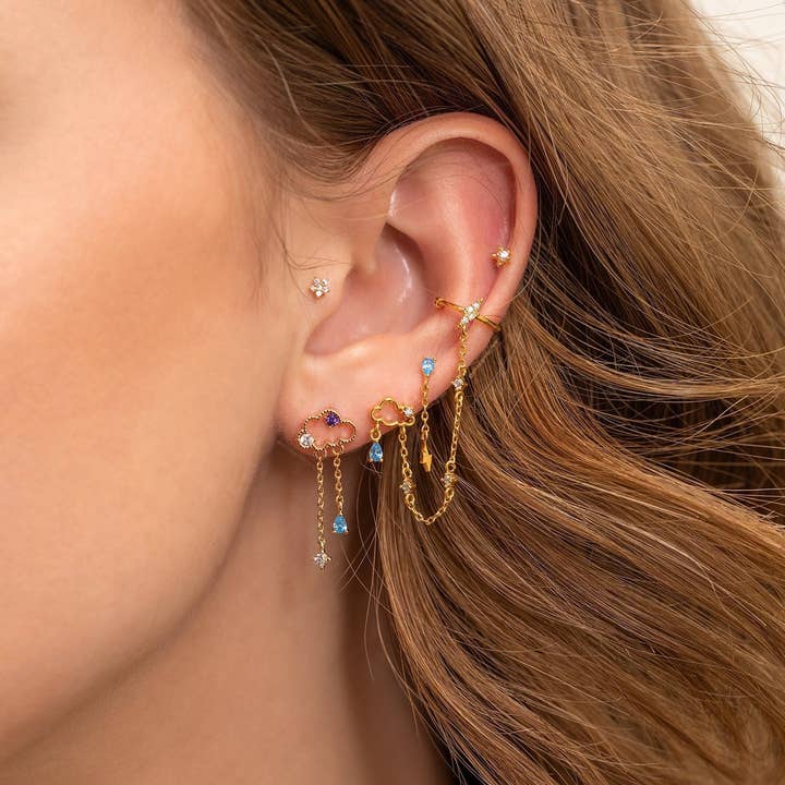 Perimade & Co. LLC - Wholesale Dangle Earrings - Bunny Cloud Star Flower Koala Bear Earrings in Solid Copper