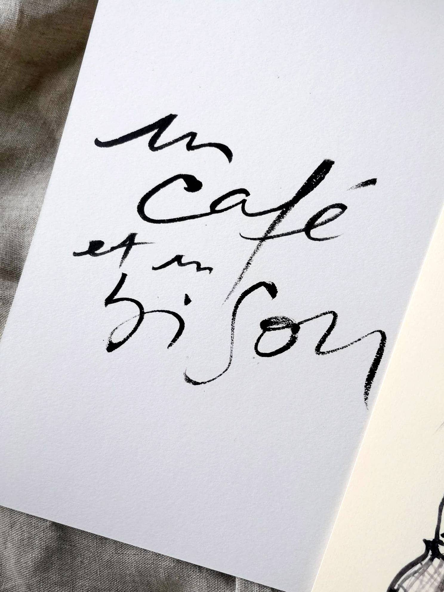 Tifalia - Vendita all'ingrosso Poster - Poster « A Coffee and a Kiss »1