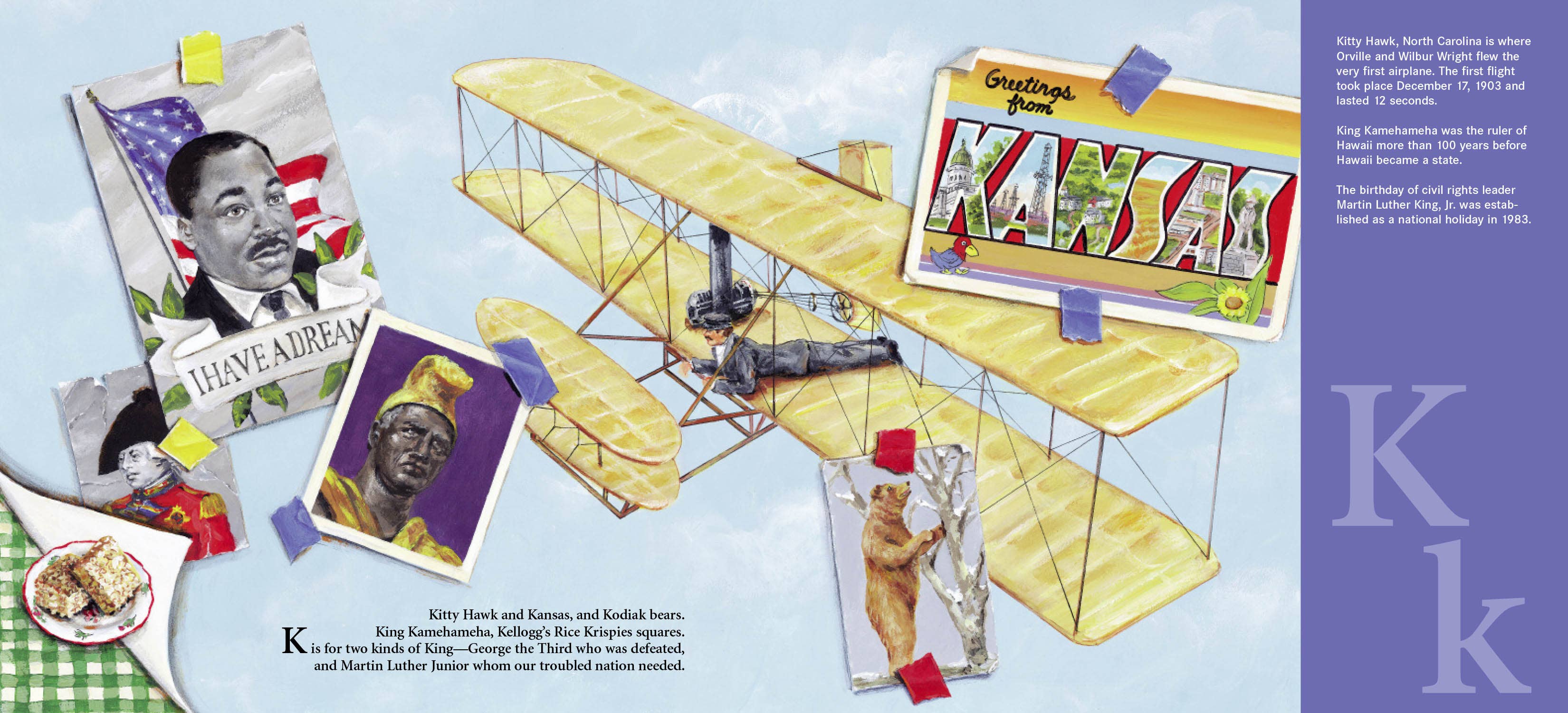 Sleeping Bear Press - Wholesale Early Reader Book (6-8) - A is for America: An American Alphabet Picture Book4