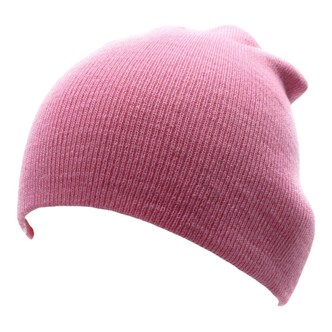 The Park Wholesale – Engroshandel Beanie - Unisex – Beanies kasketter toboggan kort uforet blød strik i bulk, multifarvet ensfarvet engroslot19