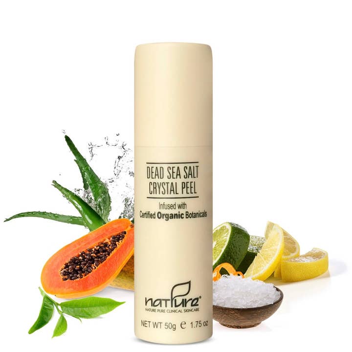 Dead Sea Salt Crystal Peel for wholesale by NATPURE Clinical Skin Care