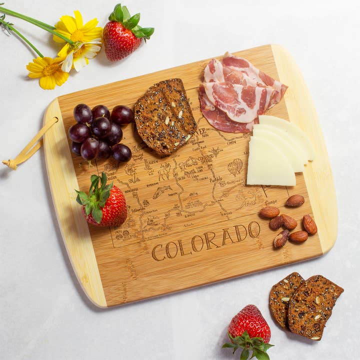 Totally Bamboo - Wholesale Cutting Board - A Slice of Life Colorado Cutting & Charcuterie Board3