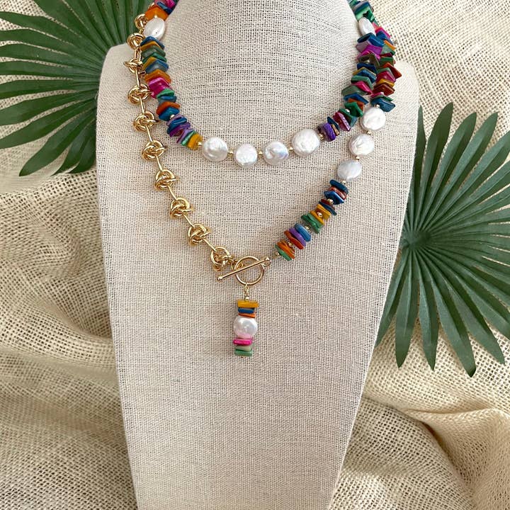 XTRA by Stacey - Wholesale Beaded/Pearl Necklace - The Kylah Necklace5