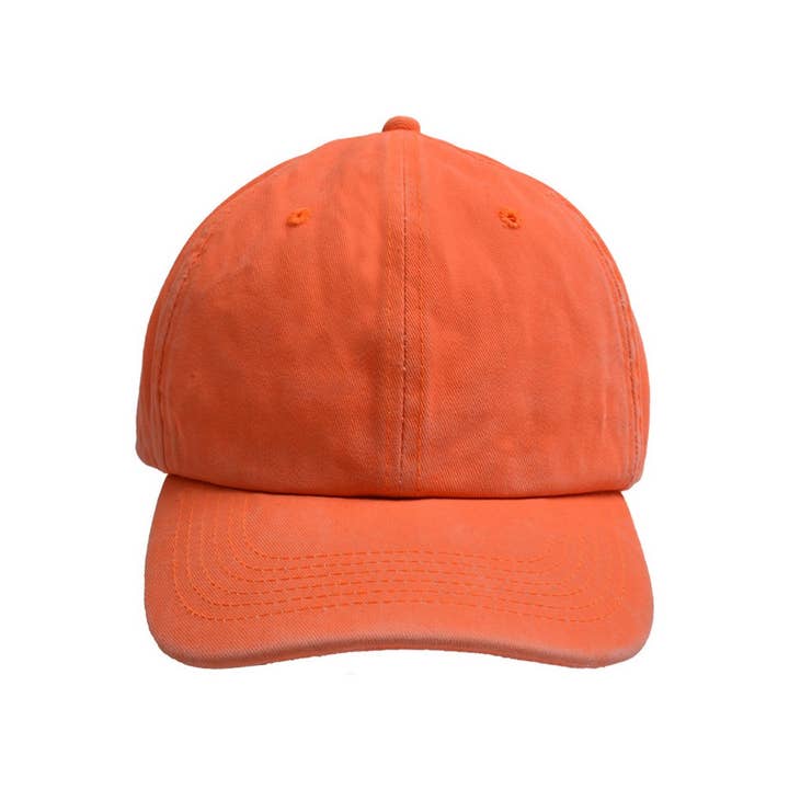 ACCITY - Wholesale Baseball Cap - Women's - Parent-Child Neon Baseball Cap - Soft Brim Sun Hat CWAH122216