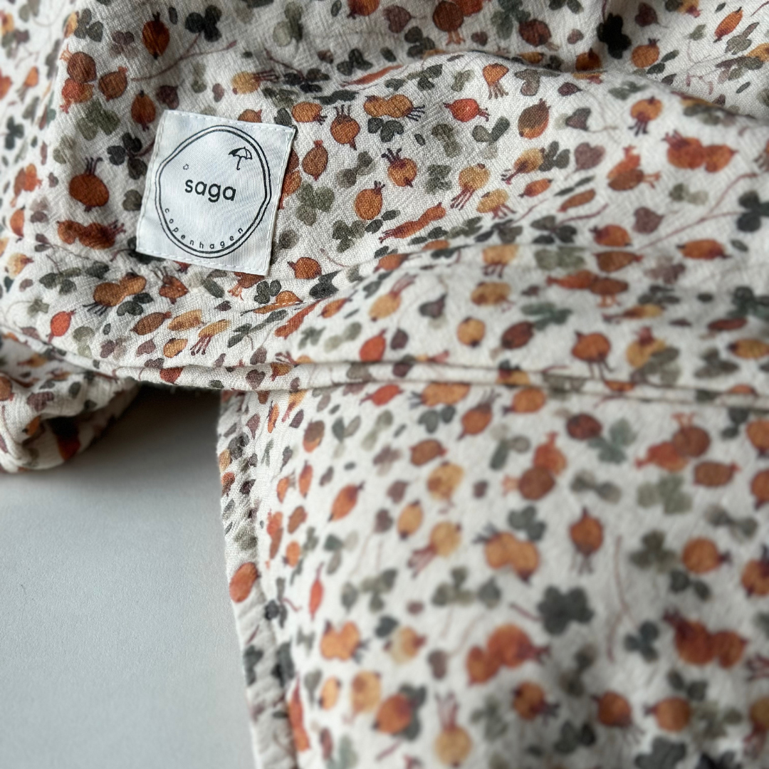 Saga Copenhagen - Vendita all'ingrosso Set di lenzuola - Bambini e neonati - Biancheria da letto Baby/Junior - 100% Cotone Organico - Rosa Canina4