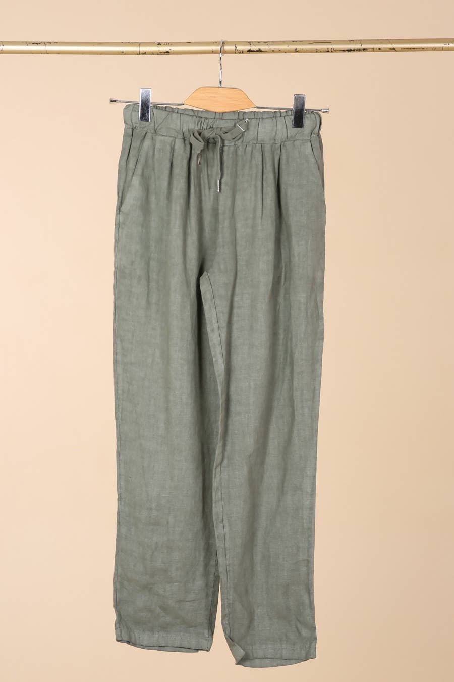 la maison des fibres naturelles – Engroshandel Bukser - Dame – bukser 668121 100% Hør fremstillet i Italien39