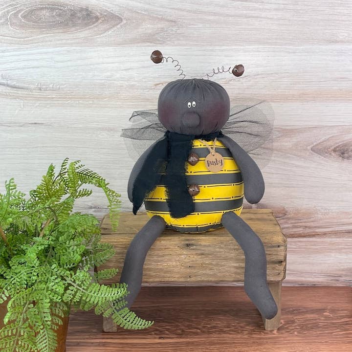 Busby the Bee for wholesale by Honey and Me