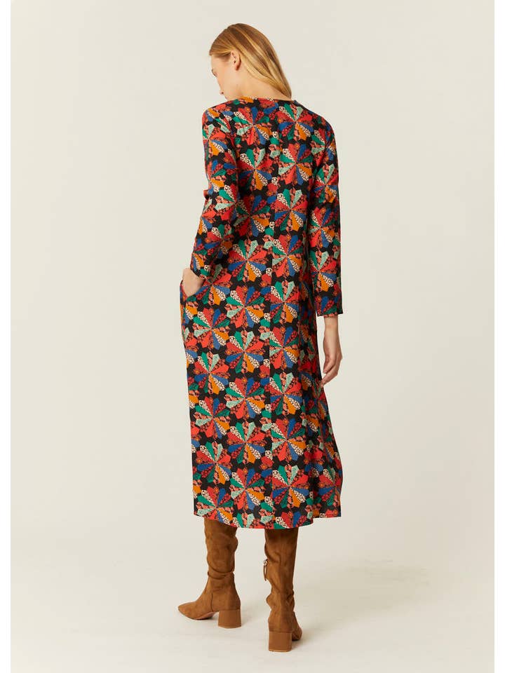 Pepaloves - Wholesale Dress - Women's - VESTIDO ESCOTE PATCHWORK3