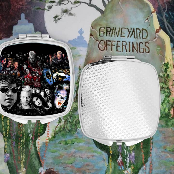 Lost Boys Compact Mirror for wholesale by Graveyard Offerings