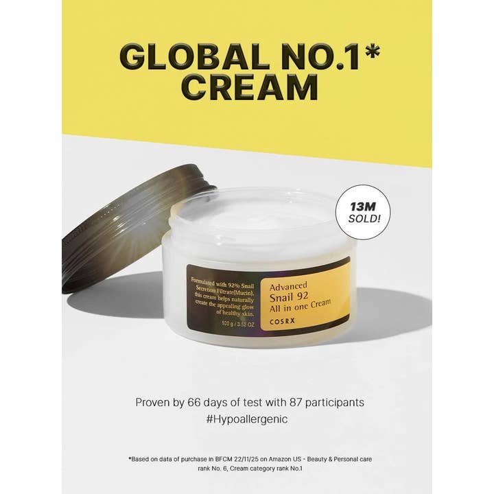 M2GO - Venta al por mayor Cremas/geles para los ojos - Crema todo en uno COSRX Advanced Snail 92 100 g
