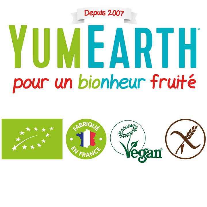 AYIURE – Engroshandel Vingummi – Økologiske bløde frugtformede slik YumEarth - 50g2