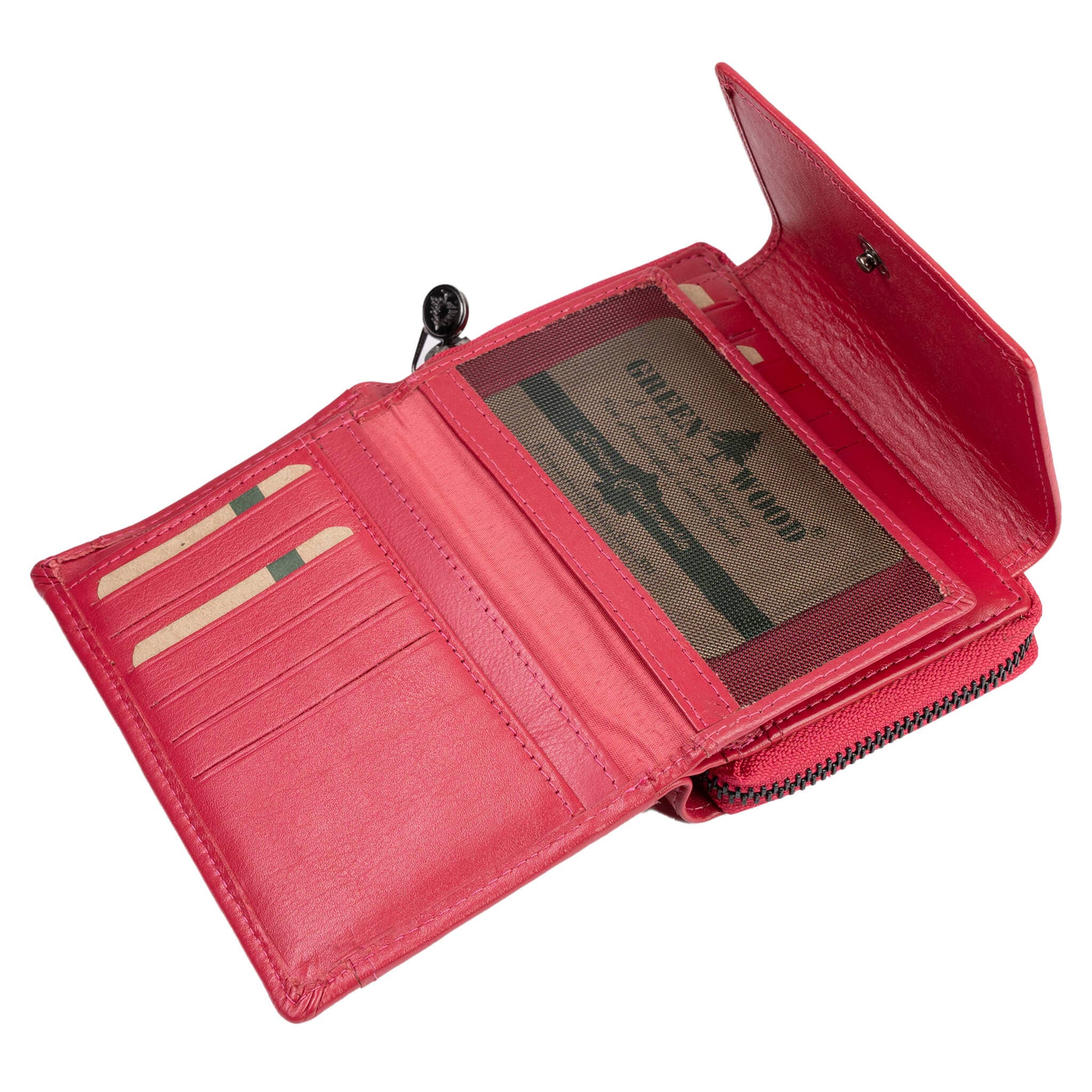 Greenwood - Wholesale Wallet - Women's - Miko leather wallet for women with many card slots purse20