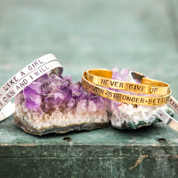 Nautically Northern - Wholesale Cuff Bracelet - "Keep F***ing Going" Cuff Bracelet8