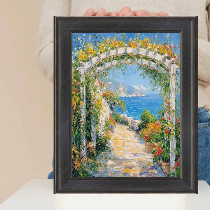 Black Hammered Flat Picture Frame for wholesale by Modern Memory Design Picture Frames