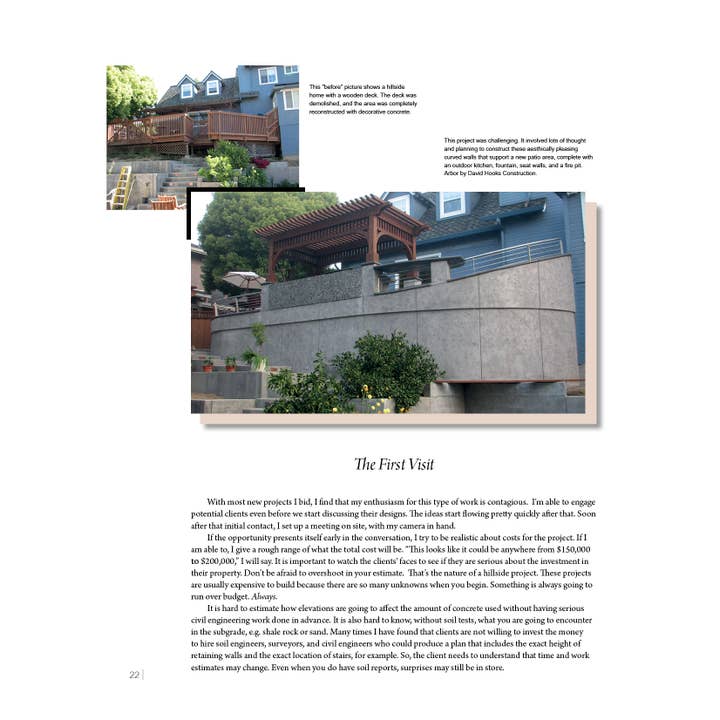 Schiffer Publishing – wholesale Home & Garden – Sculpting Hillsides With Decorative Concrete2