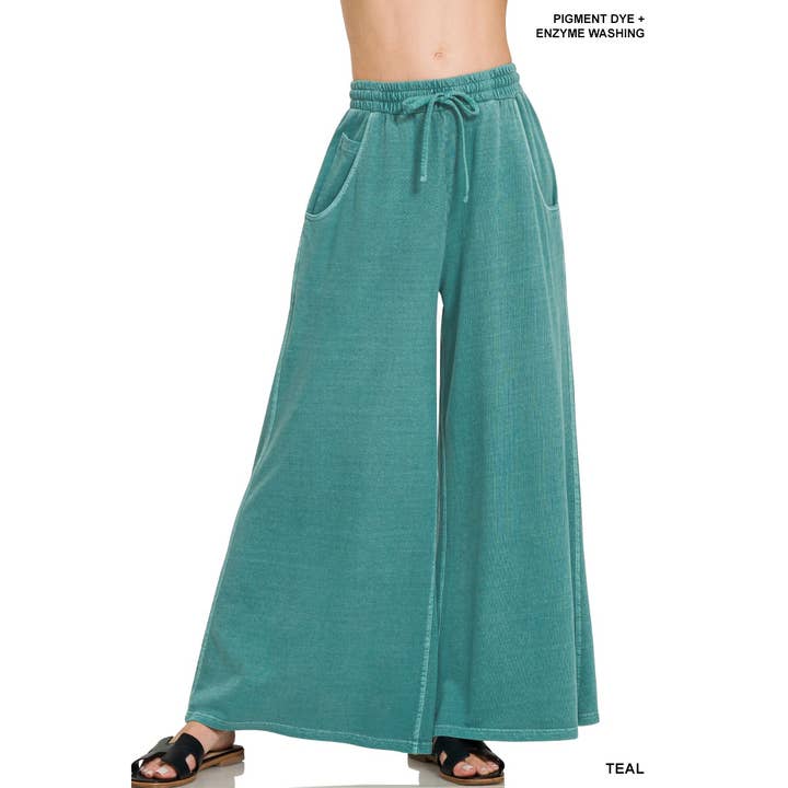 Vintage Comfort French Terry Pigment Dye Enzyme Wash Pants for wholesale by Blue Bunny Inc