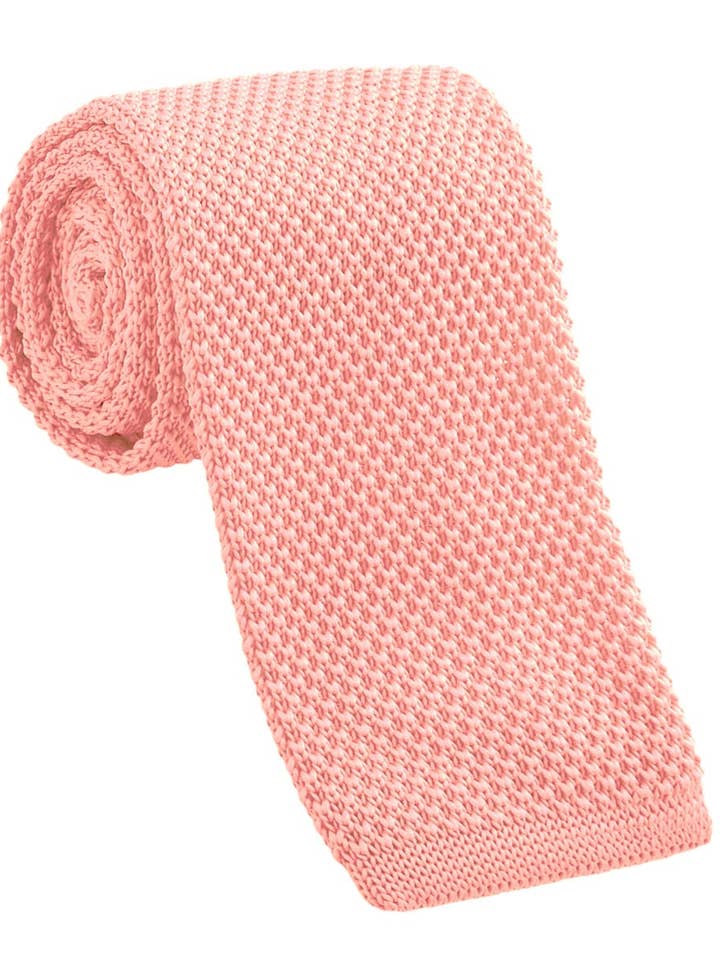 PINK SALMON DOT TIE for wholesale by Josvil