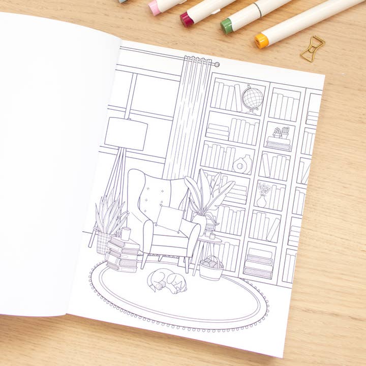 Little Inklings LTD - Wholesale Coloring Book - Adult - Express Your Shelf - Colouring Book