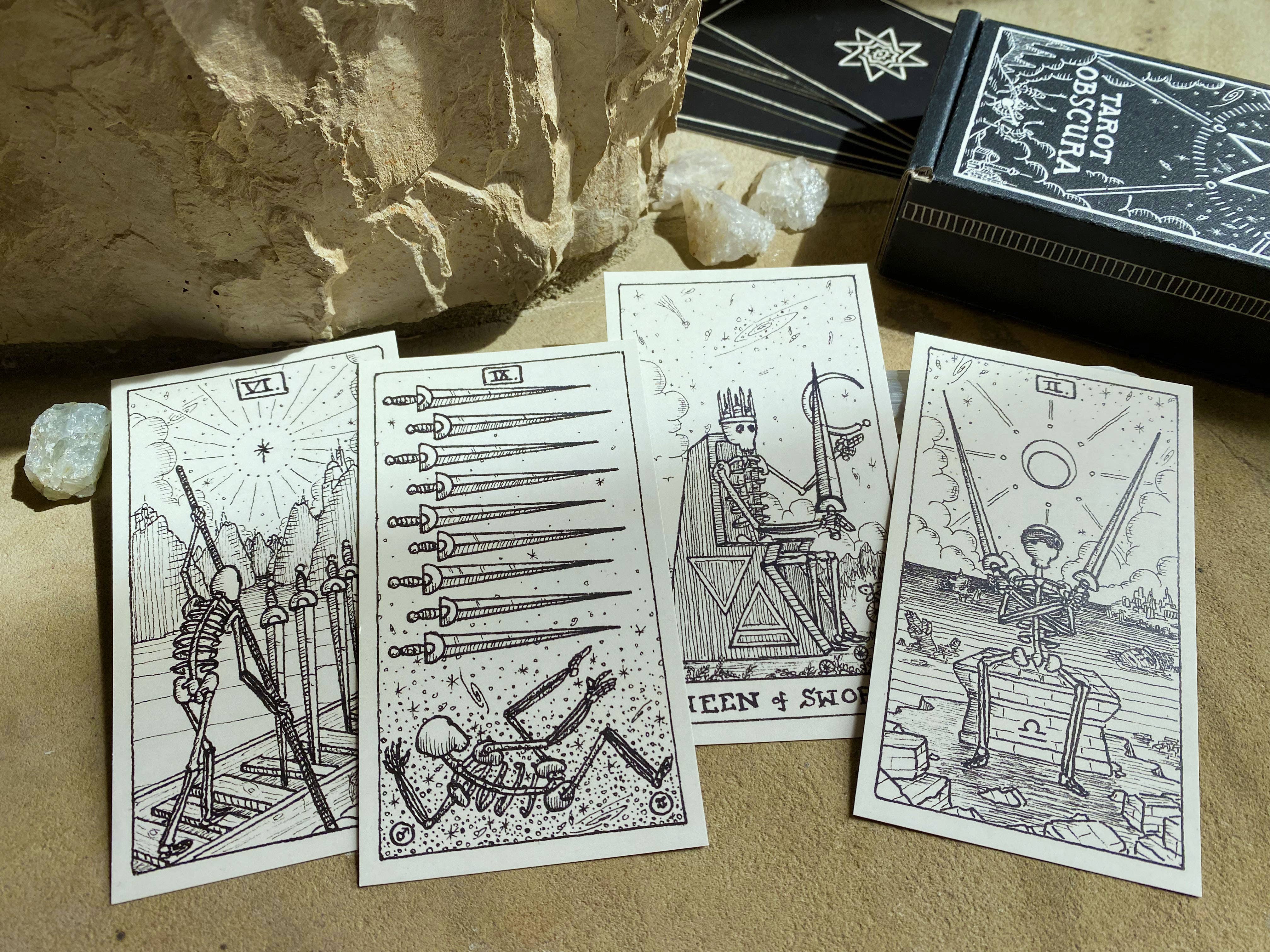 Cryptocartography - Wholesale Tarot Cards - Tarot Obscura8